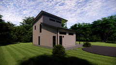 Medina Shores House Plan – 2 Bedrooms / 2 Baths 1,560 SF Design Blueprints