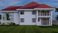 MODERN 5 BEDROOM VILLA PLAN