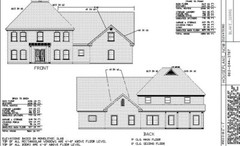 Blake_3288G 4 bed rm. / 3.5 bath , 2 car garage 2 story