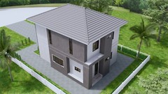 Small House Plan 7.5×11.7 Meter 25×40 Feet 4 Beds Full PDF Plans (A4 Hard Copy)