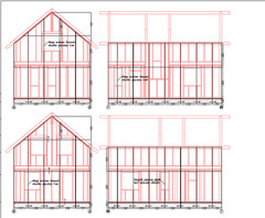 Construction Drawings/ DESIGN / PLANS / Frame house Lauta (KD-90)