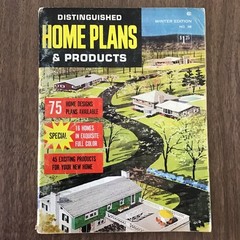 1968 Contemporary MCM Home Plans HOUSE Floor Plans Book SEE INDEX
