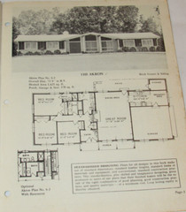VTG 1970s ’16 HOMES FOR FAMILY LIVING-GREAT ROOM’ CATALOG OF HOUSE PLANS/LAYOUTS