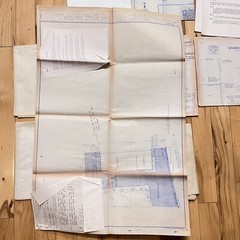 Various Blue Prints Residential Plot Sewer Site Plan Architect Road Improvement