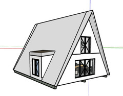 Modern House Plan, American Style House, Barndominium House, Farm House- TRİ