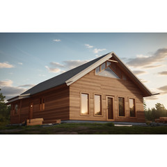 Modern House Plan, American Style House, Barndominium House, Farm House- G105