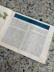 Vintage 1945 Future Homes Co Home Plan Catalog MCM Ranchers 50 Colorful Drawings
