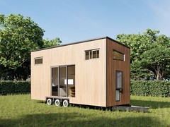 Comprehensive Building Plans for 25′ x 7’4″ Tiny Mobile Home – 233sqft