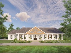 Cedar Springs Barndo House Plan with Basement – 6 Bed 3 Bath – Double Garage – D