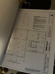 Construction Plans/ 2650 SF Conditioned space House w/3 car garage 4BR 2.5 Baths