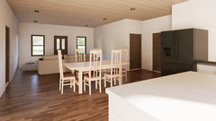 House Plan, 3 Bedroom 2 Bath Barndominium with Porch, 1620 sq ft | PDF DOWNLOAD