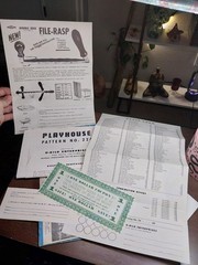 Vintage U-Bild Enterprises Playhouse Woodworking Plan Pattern No. 224