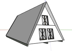Modern House Plan, American Style House, Barndominium House, Farm House- TRİ