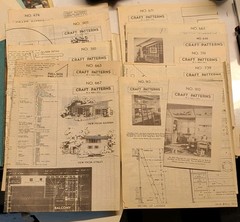 Craft Patterns Cabin & Cottage Packet Building Plans/Patterns