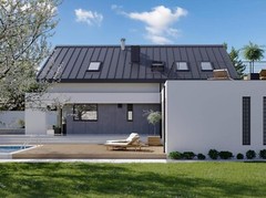 Modern House Plan, American Style House, Barndominium House, Farm House- MANİSA
