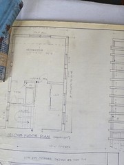 Vtg Vermont Log Buildings Shire 53- 26 Scale Blueprints Log Home 1977 (16) Pages