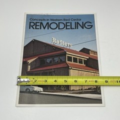 1960’s Western Red Cedar Lumber Remodeling Home Design Idea Dealer Brochure