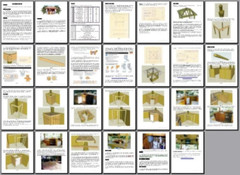 Home Bar Plans Bundle – Package of 7 Woodworking Bar Plans