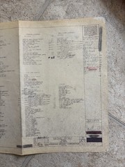 Goodyear Aircraft Corporation Airship Inboard Profile Blueprint
