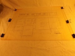 VINTAGE HOUSE BLUEPRINTS #9— 18″ X 24″ SEE PICTURES 2 PAGES