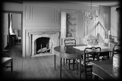 Traditional Colonial American home, brick home, historic architectural plans