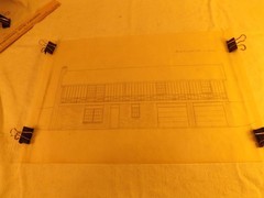 VINTAGE HOUSE BLUEPRINTS #5— 12″ X 18″ SEE PICTURES 7 PAGES