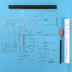 Architectural Templates, House Plan, Interior Design and Furniture