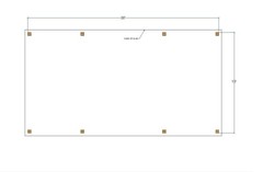 Pole Barn Pavilion Plans with Double Lean