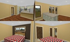 20×24 Duplex — PDF Floor Plan — 960 sq ft — Model 1A