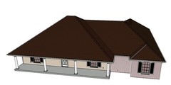 Architectural PLANS ADA Handicap Accessible 3BR Study 2B Home 2302 SF HVAC Sp