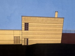 Modernist Architectural Elevation Prints Set of 7 Large 30×40 Paper Drawings