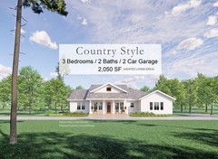 Majestic Maple Modern House Open Plan Design 70 x 48 – 3 Bed 2 Bath – 2050 Squar