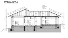 Modern 3 Bedroom 1.5 Bathroom House Floor Plans Blueprints CAD, 1953SQFT/181.4m2