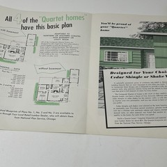 1960s The Certigrade Quartet Of Homes House Home Blueprint Plan Catalog Brochure