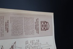 Vtg Barn Kit Build Instructional Information Ephemera 1978 Jer MFG. USA Unusual