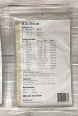 Building Plans – Deck – Picnic table – Hall bench￼YOUR CHOICE