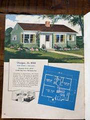 Vintage 1949 MCM Mid Century Home Designs House Plans Designs Catalog