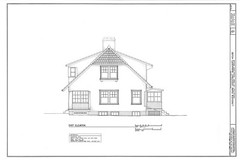 A compact 2 bedroom bungalow with generous living space, architectural printed p