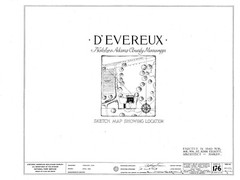 d’Evereux, a Southern Style Plantation House, printed architectural house plans