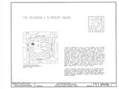 Frank Lloyd Wright Prairie Home, 3-4 bedrooms, architectural house plans