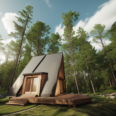 Modern House Plan, American Style House, Barndominium House, Farm House- TRİ