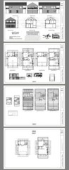24×32 House — 1 Bedroom 1.5 Bath — 830 sq ft — PDF Floor Plan — Model 7A
