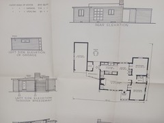 VTG Easy To Build House Good Housekeeping Floor Plan Albert Olson MCM Sleek