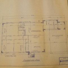MCM 1966 House Blueprint Plans W.D. Farmer Homes Plan #246 1220 sf 60s Ranch Vtg