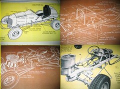 EASY TO BUILD MIDGET RACER PLANS 4 new