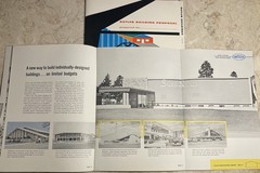 1959 Butler Rigid Frame Buildings Plans Construction Kansas City MO MCM Design