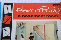 How To Build a Flexboard Garage/A Basement Room Vintage Home Improvement Service