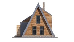 35’x51’ 3 Beds, 2 Baths Charming A-Frame Architectural Build Plans PDF Download.