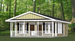 24×30 Duplex — PDF Floor Plan — 720 sq ft — Model 1