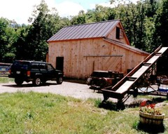 Battenkill Car Barn & Shop with Loft – 3 Complete Sets of Plans (eB-103×3)